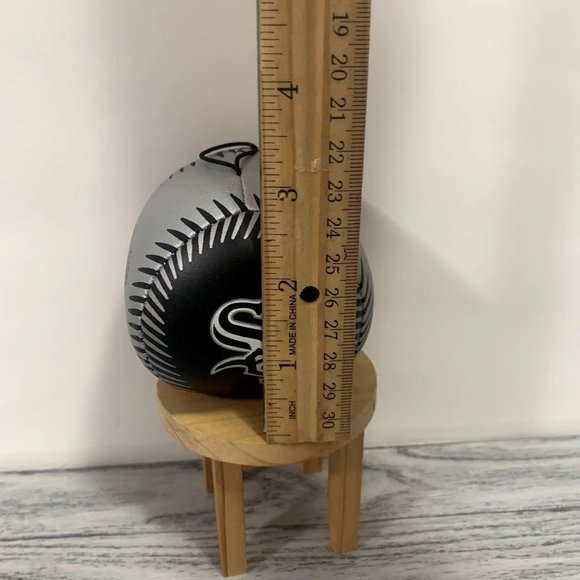 Vintage 1992 Good Stuff Sports Stuff Chicago White Sox Baseball Vinyl Plush Ball - Picture 6 of 6